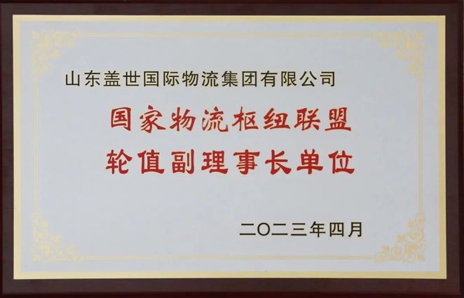 Vice chairman unit of the National Logistics Hubs Alliance