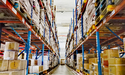 Stereoscopic Elevated Transit Warehouse